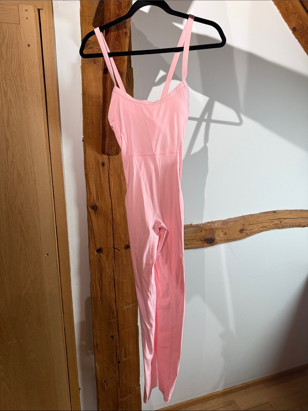 Pink Sleeveless Jumpsuit Romper - Classic Scoop Neck